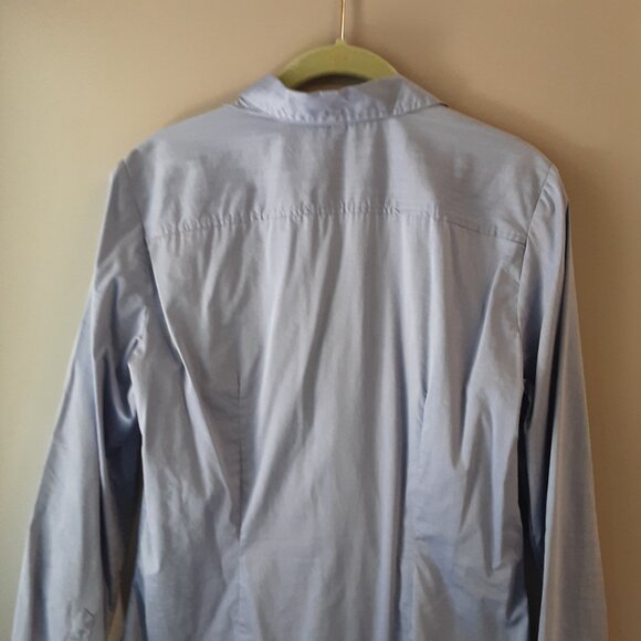 H&M Lilac Purple Button Down Collared Shirt Blouse Size M/10/40 - Picture 5 of 11